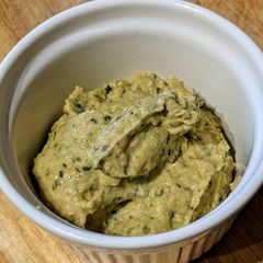 A picture of Roasted courgette hummus.