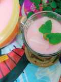 Es Kelapa muda Imitasi daun mint