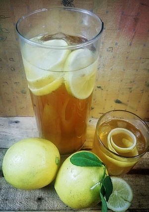 Foto resep Ice Lemon tea 🍋 #BikinRamadanBerkesan