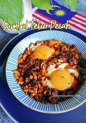 Gambar Sambal Telur Pecah