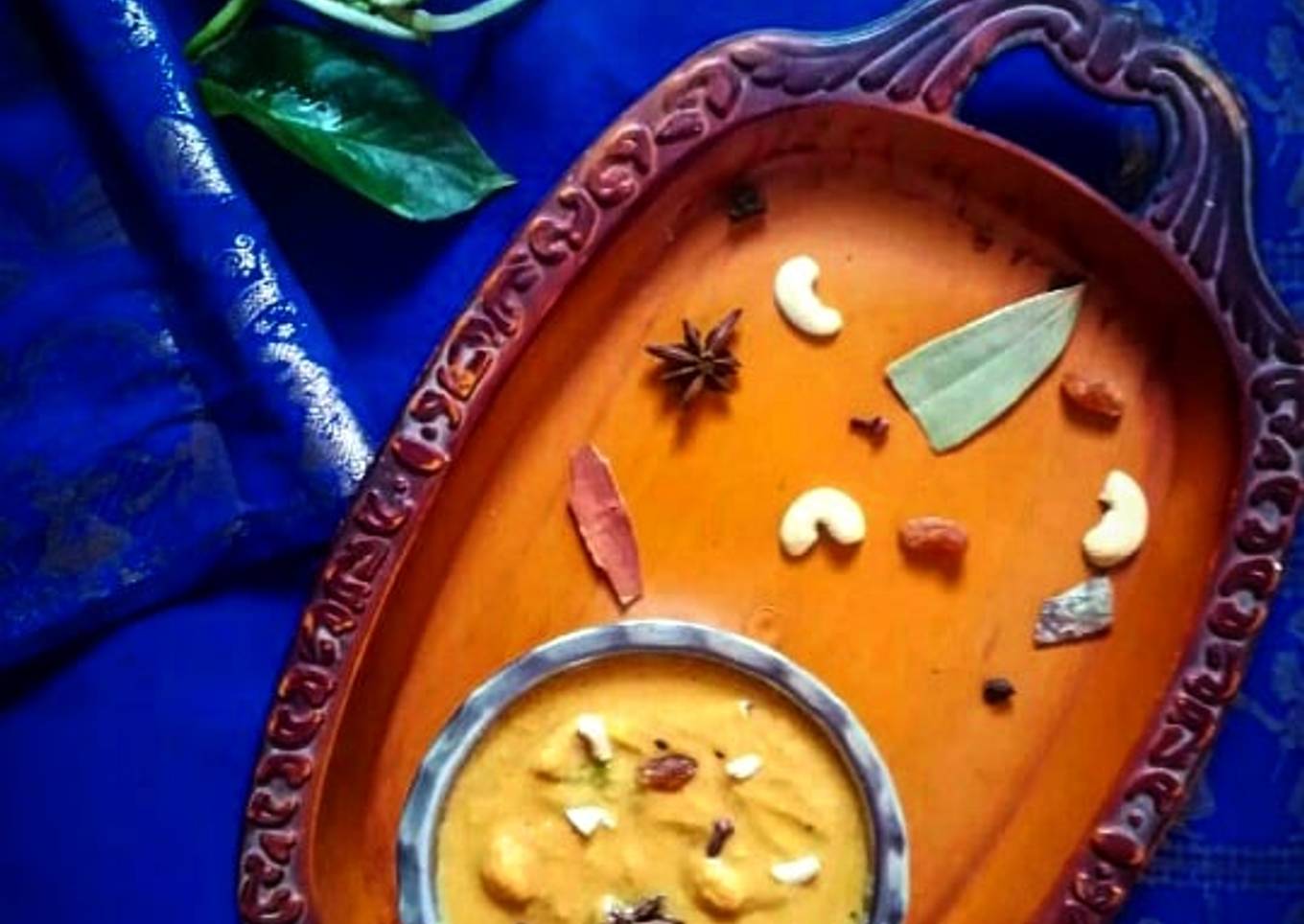 Chana Madra (Chickpea yogurt gravy)