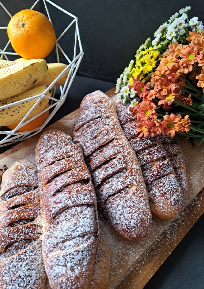 Булочки з нутеллою
