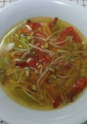 Foto resep Tumis toge (kuah) 🍜