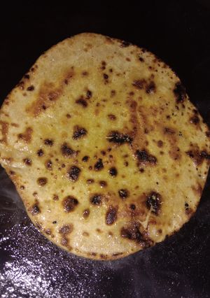 A picture of Leftover Fried chapati.