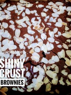 Foto resep Shiny Crust Brownies