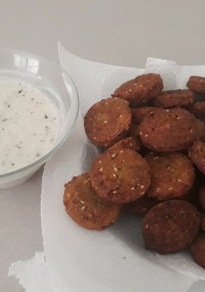 صورة لوصفة فلافل يوم الجمعة
