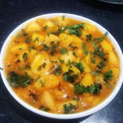 A picture of Quick Musk Melon Curry.