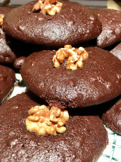 Una foto de Galletas brownie sin azúcar