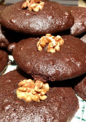 Una foto de Galletas brownie sin azúcar