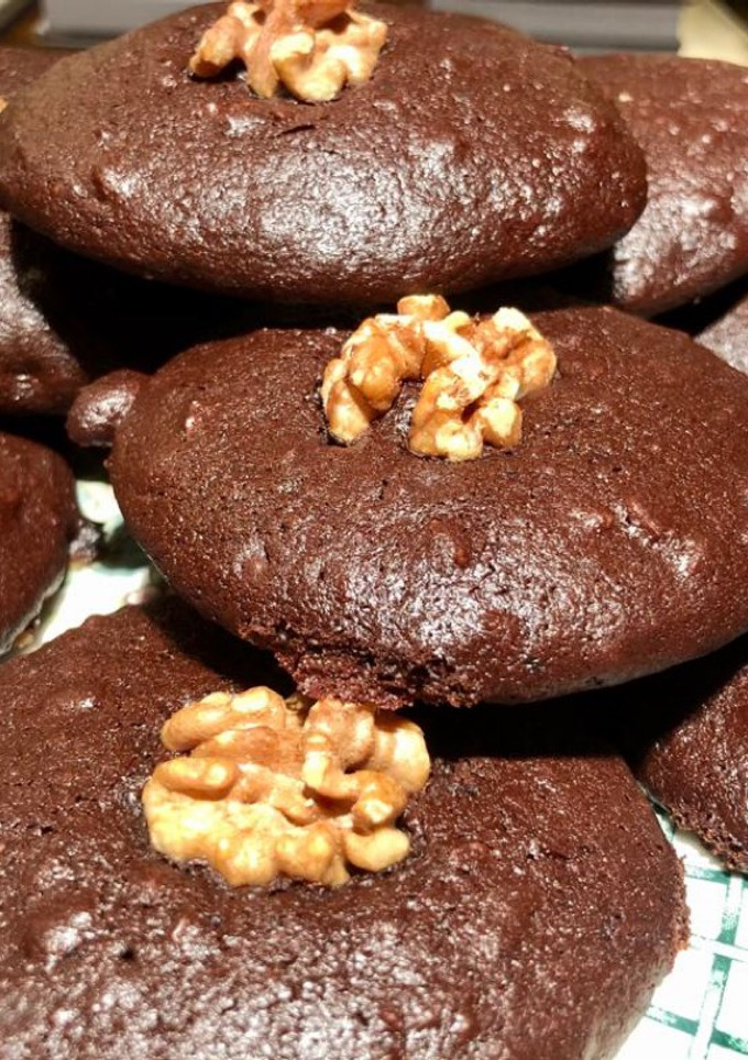 Una foto de Galletas brownie sin azúcar