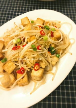 Foto resep Tumis Taoge Tahu