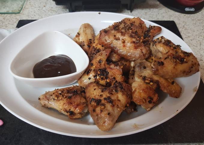 Recipe of Homemade My Hot BBQ Chicken Wings.????