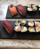 Cómo hacer Sushi de atún y salmón desde cero: Maki, Temaki y Nigiri