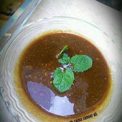 Khushk pisay dhanye ki chutni A picture of Khushk pisay dhanye ki chutni.