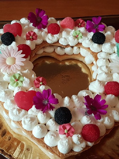 Una foto de Tarta tendencia 2018 para San Valentín
