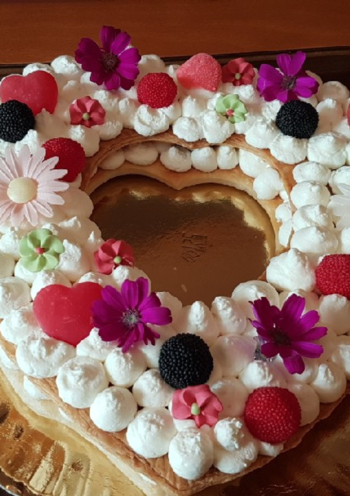 Una foto de Tarta tendencia 2018 para San Valentín