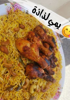 صورة لوصفة ارز بدجاج ✨