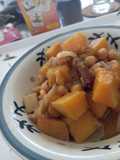 Curry vegano de calabaza y garbanzos