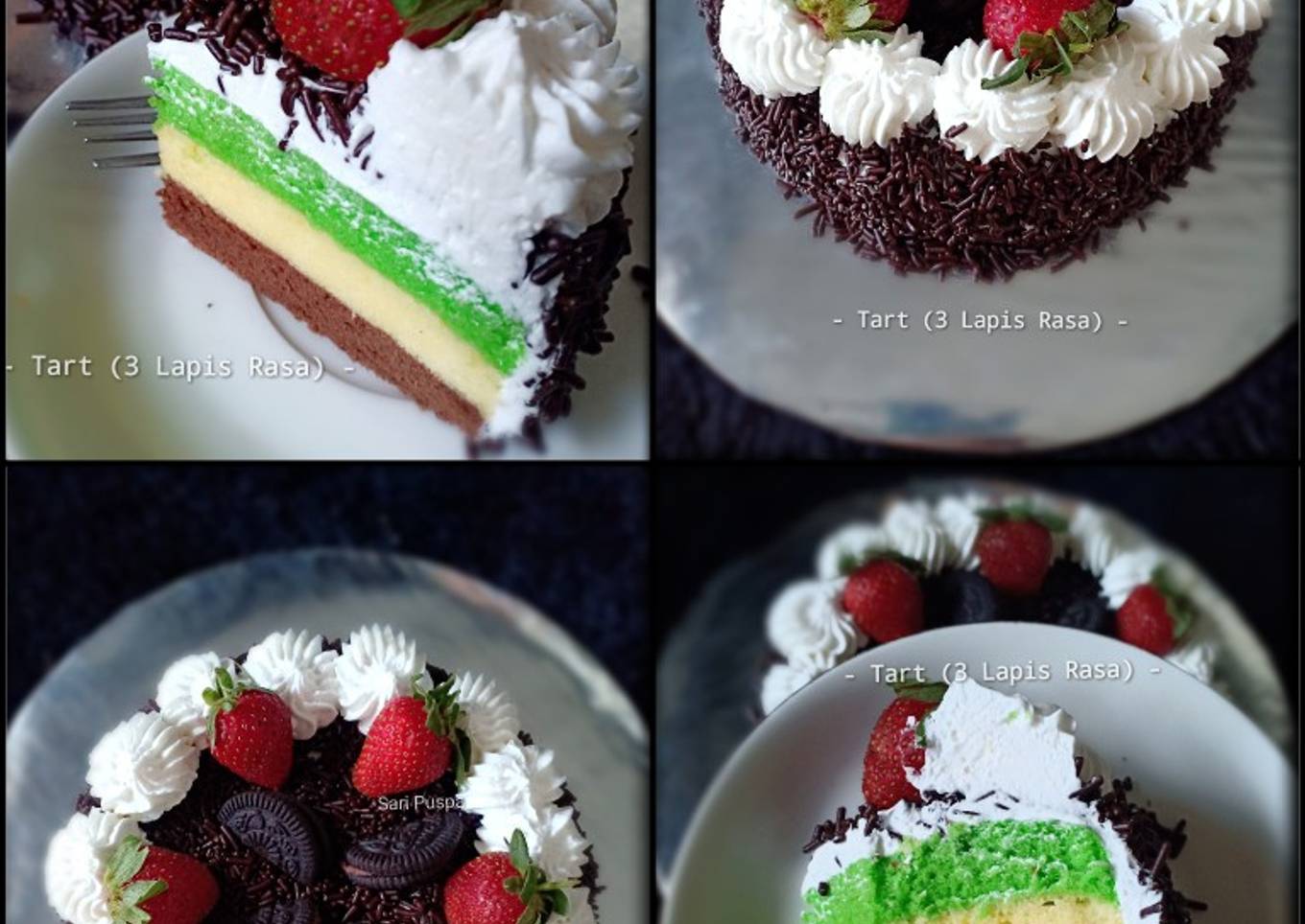 Tart (3 Lapis Rasa)