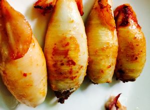 Hình của món Mực nhồi thịt chiên giòn ❤️.