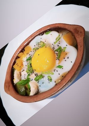 Una foto de Cazuela de pollo y verduras