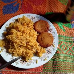 A picture of Biryani.