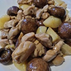 A picture of Chicken with Mushrooms.