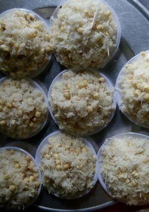 Hình của món Xôi hạt sen.