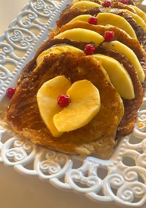 Φωτογραφία της συνταγής Healthy Apple pancakes