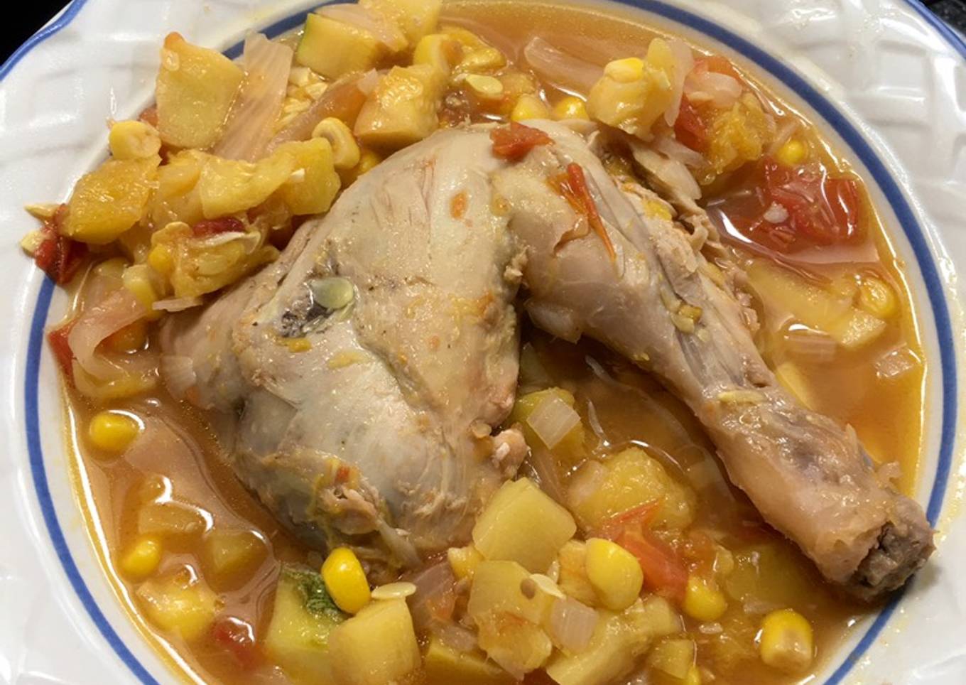 Calabacita con pollo