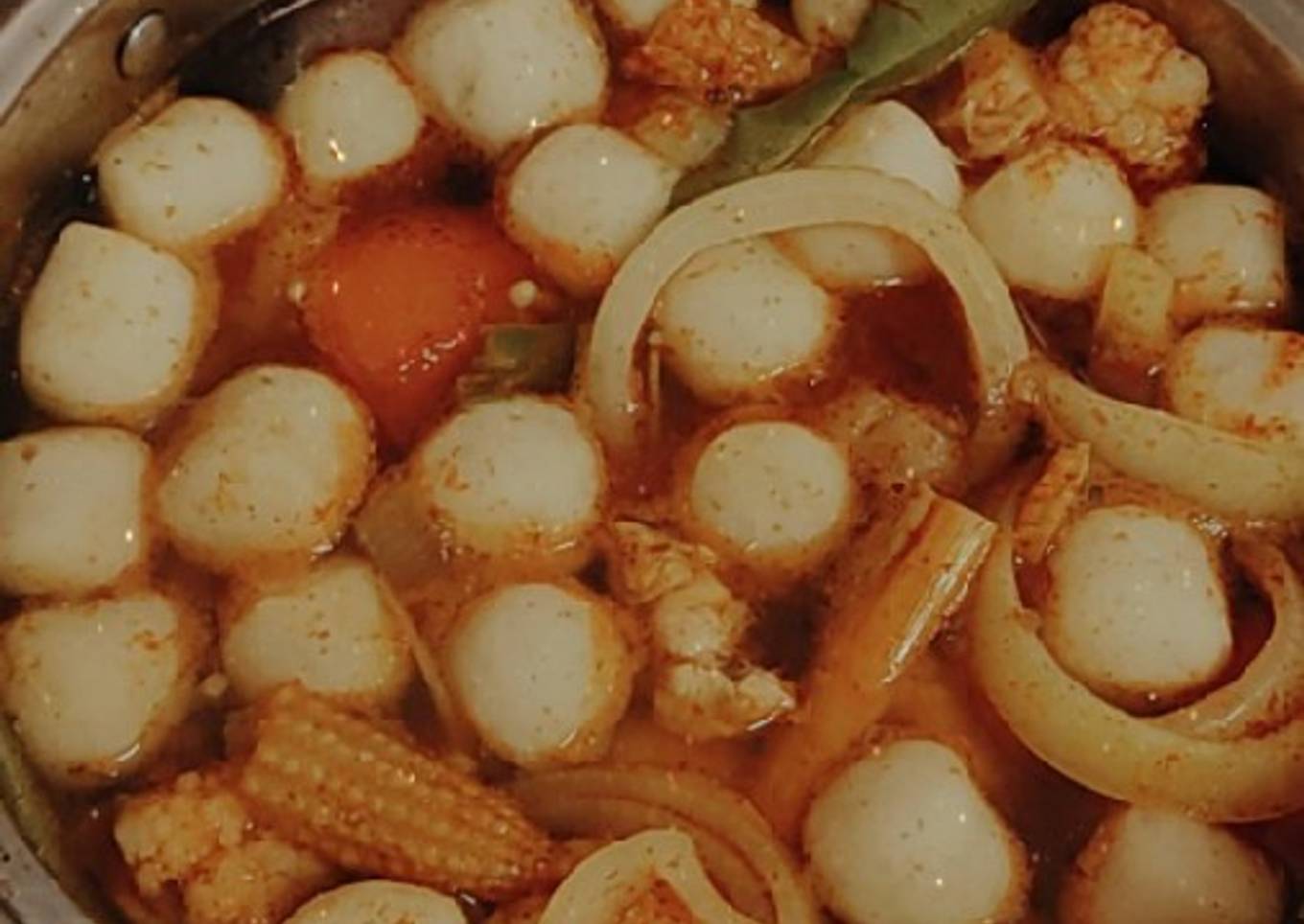 Bakso ayam dan ikan Tommyam