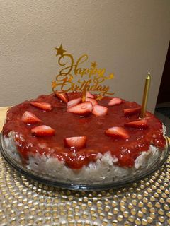 Vegán tejberizs torta 🍓 recept fotója