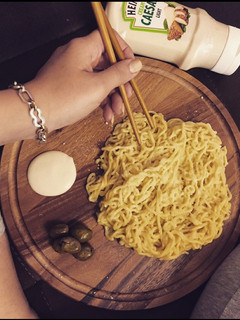 عکسی از دستور ماكارونی پنيری