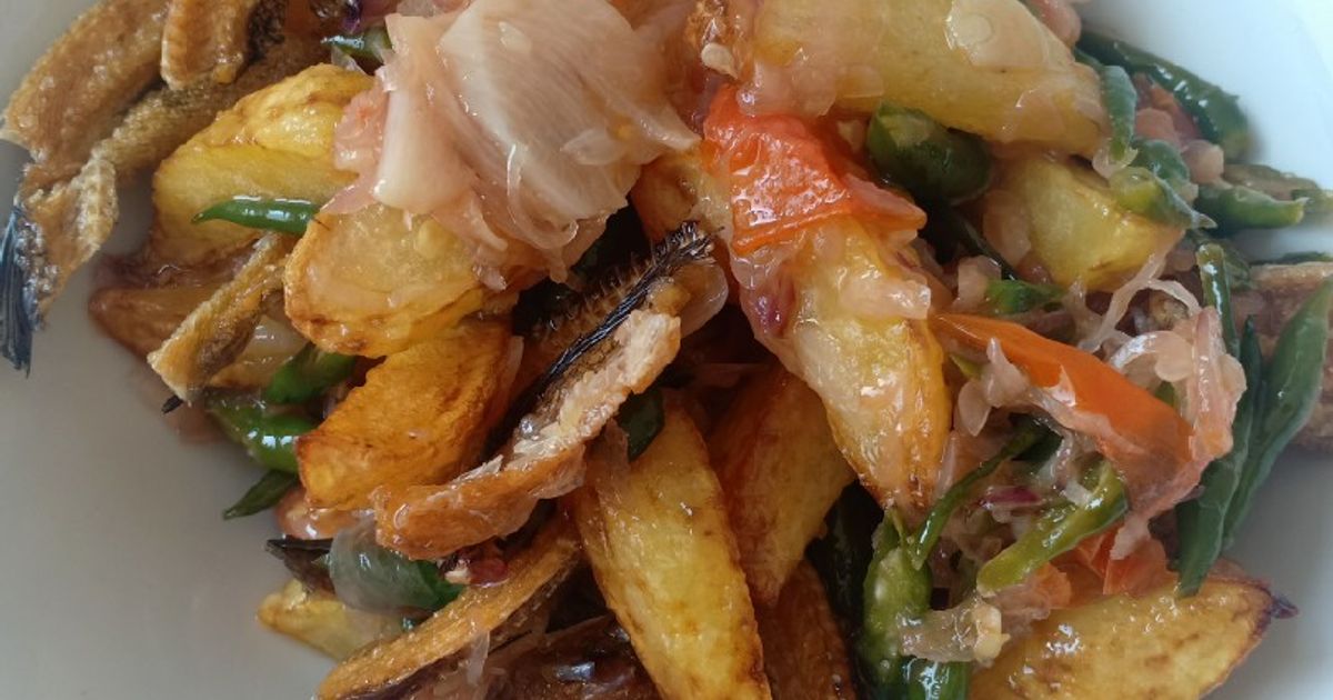 Ikan Asin Siam Balado - Masakan Padang