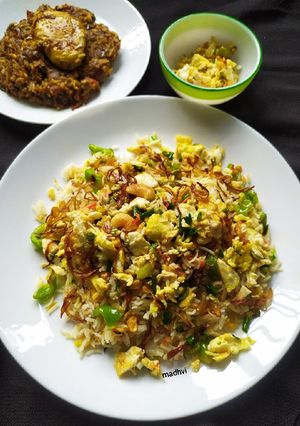 A picture of Egg Fried Rice.