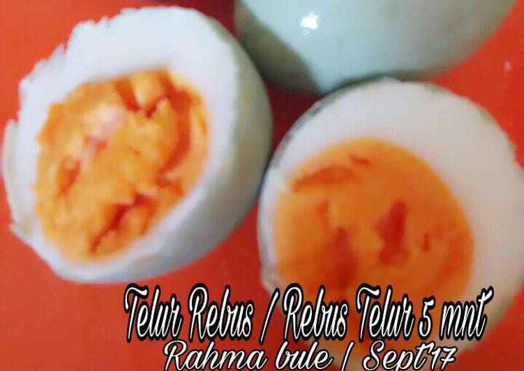Langkah Mudah untuk Menyiapkan Telur Rebus / Rebus Telur Hanya 5 Menit Anti Gagal