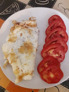 Una foto de Omelette de claras