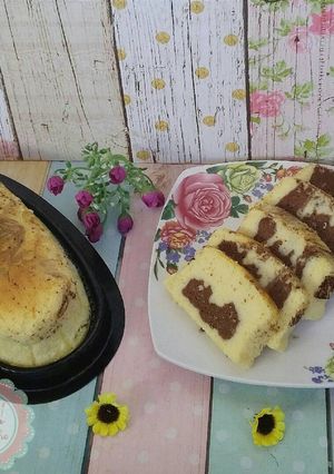 Foto resep Marble Cheddar Cheese Cake