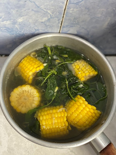 Foto resep Sayur Bening Bayam Jagung