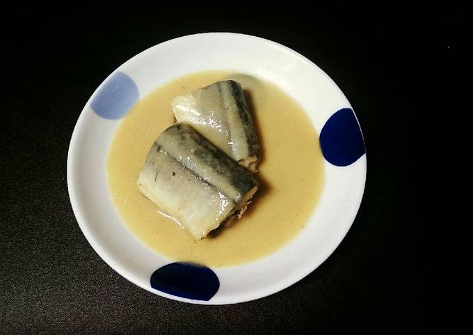 日式家庭料理 - 秋刀魚味噌煮 食譜成品照片