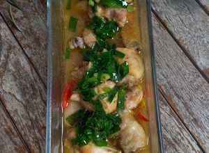 Foto resep Ayam Kukus Jahe ala Devina Hermawan