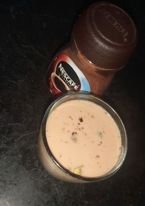 A picture of Hot cardamom coffee.
