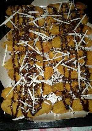 Foto resep Pisang crispy coklat keju