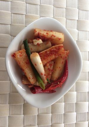 仿韓式辣蘿蔔 的食譜成品照片