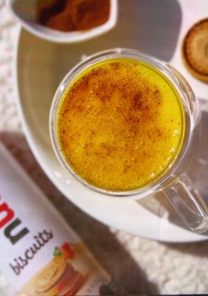 عکسی از دستور نوشیدنی ثعلب زعفران