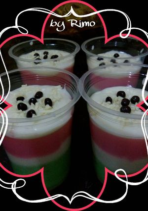 Foto resep Puding cheesecake tralalaaaa....😀