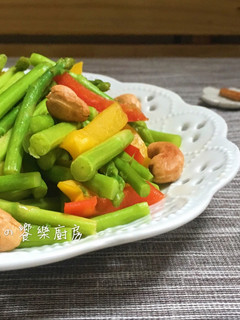 🥗甜椒炒蘆筍 的食譜成品照片