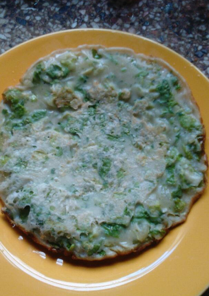 Una foto de Tortilla de lechuga