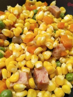 Foto resep Tumis jagung manis+ham
