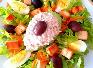 Una foto de Ensalada palta reina (ensaladas)